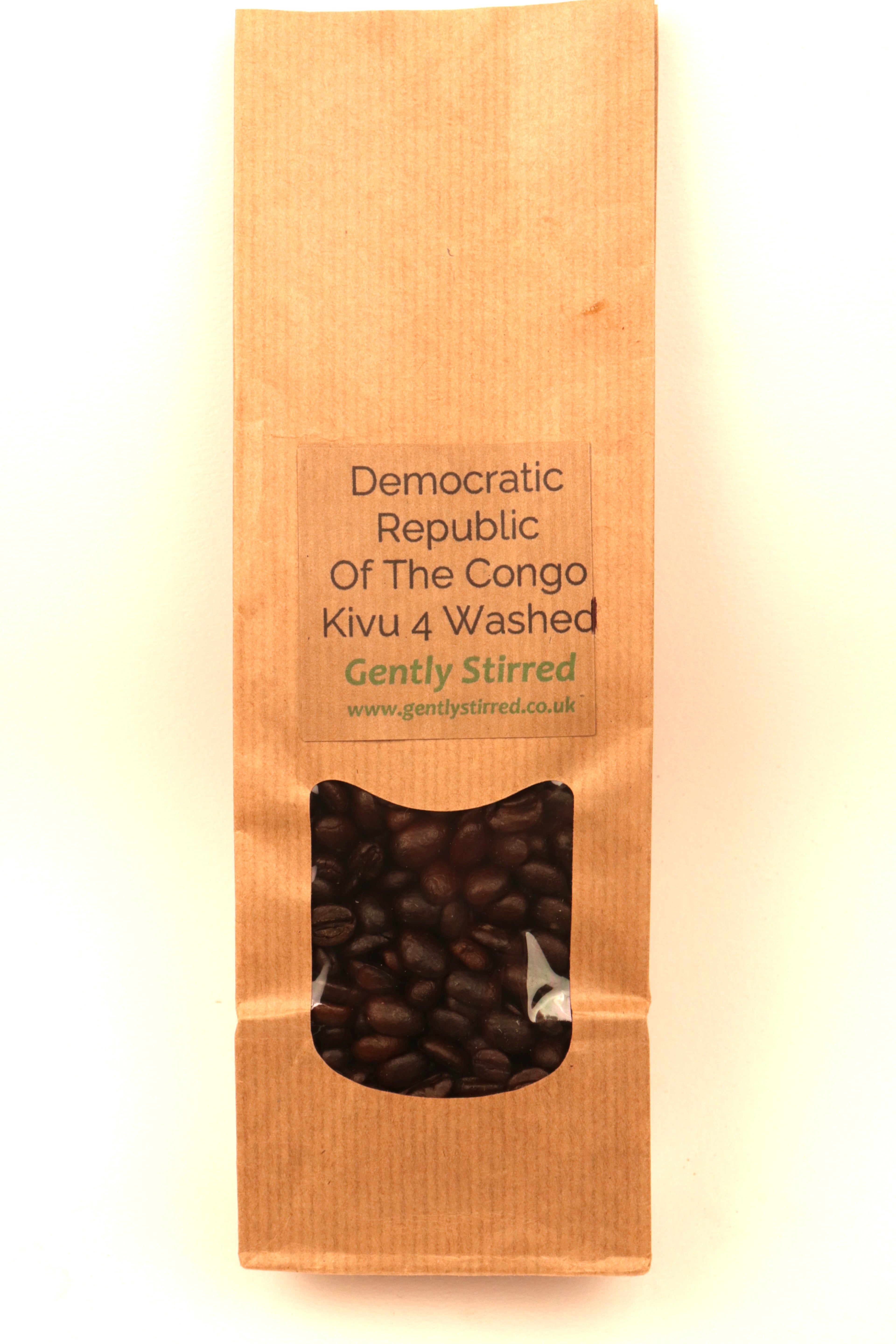 DR Congo Kivu 4 Washed Coffee Beans Dark Roast Inexpensive Good Flavour
