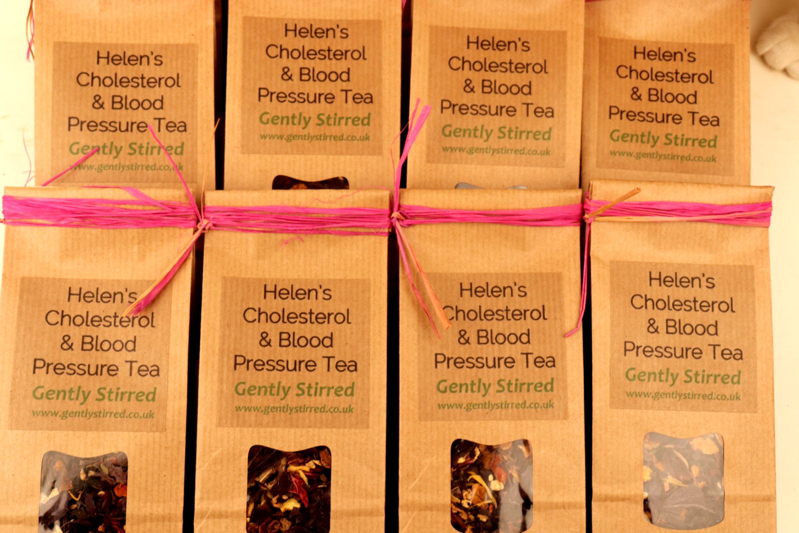 Helen's High Blood Pressure Cholesterol Natural Herbal Tea Tastes Fantastic