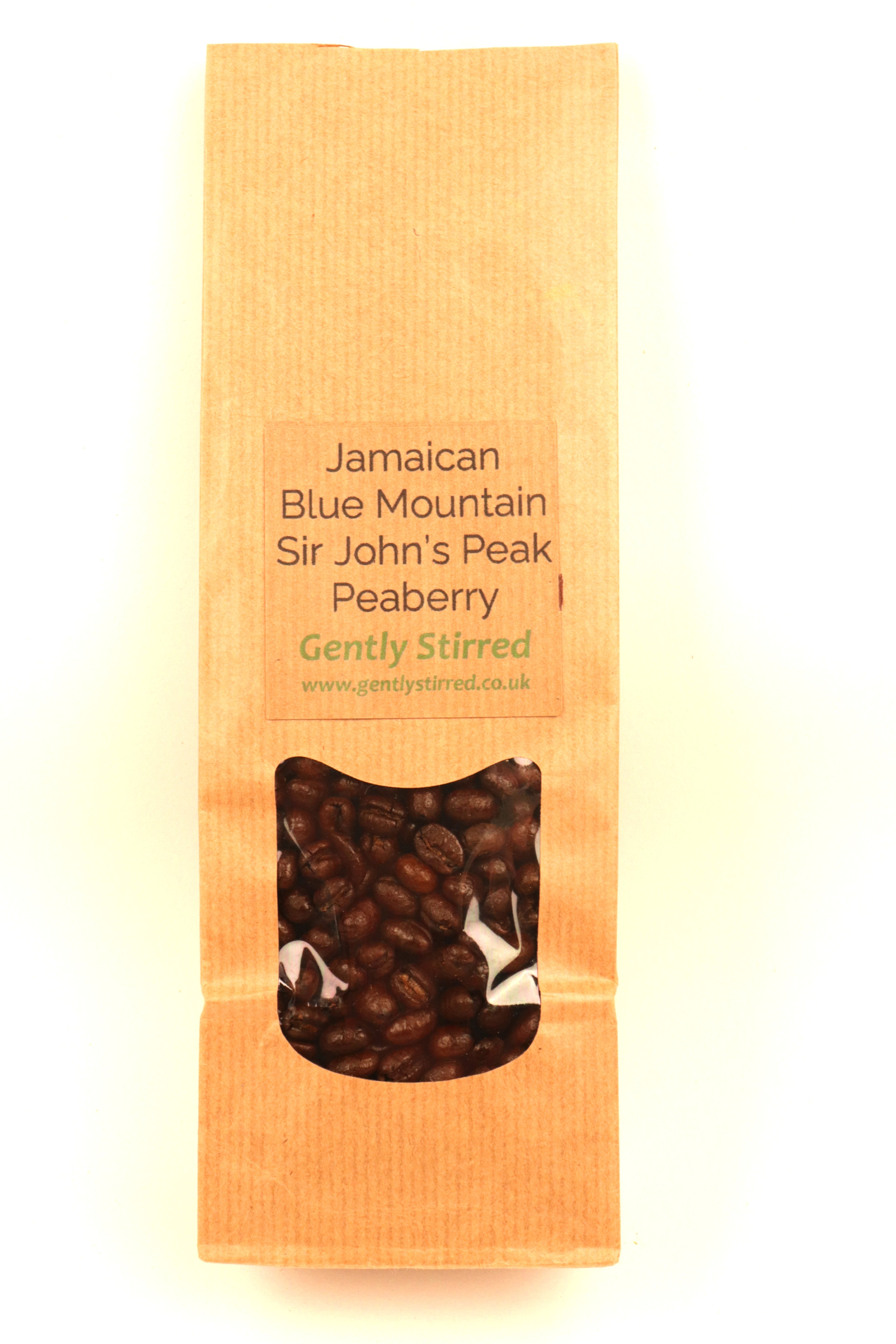 Jamaican Blue Mountain Sir John's Peak Estate Peaberry Whole Coffee Beans Geisha Superb Quality