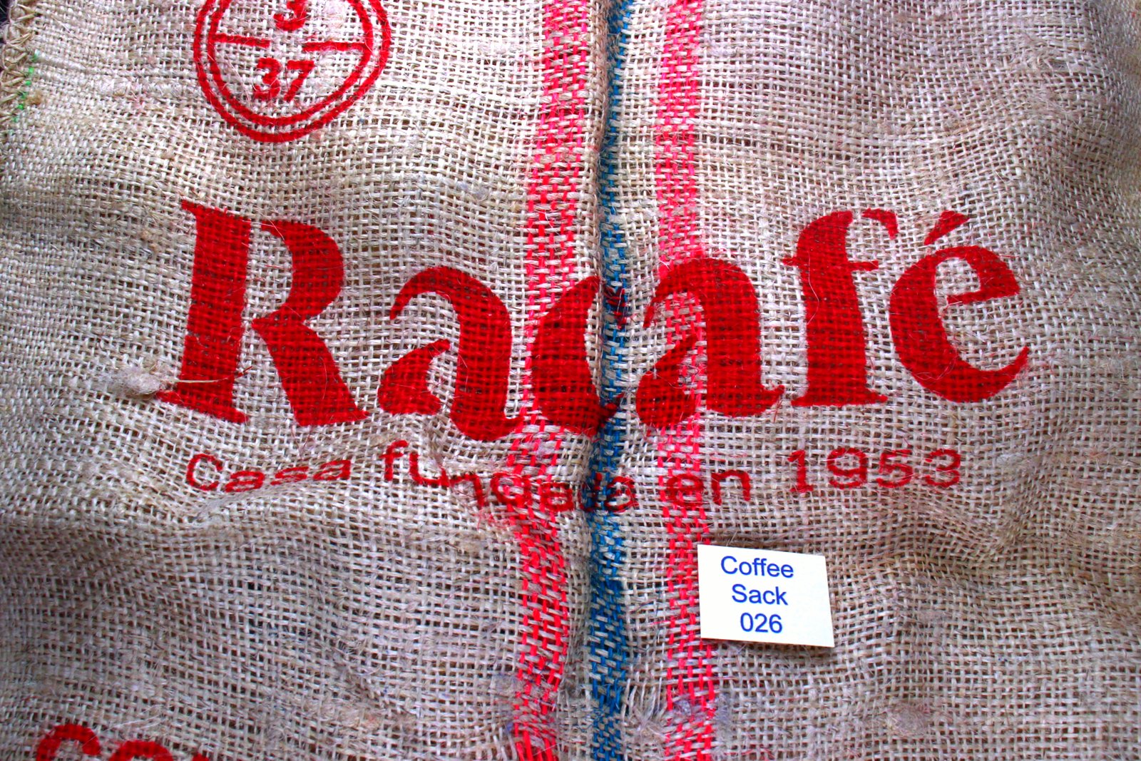 Colombian Hessian Coffee Sack 026 Previously Held Green Beans Many Uses 026