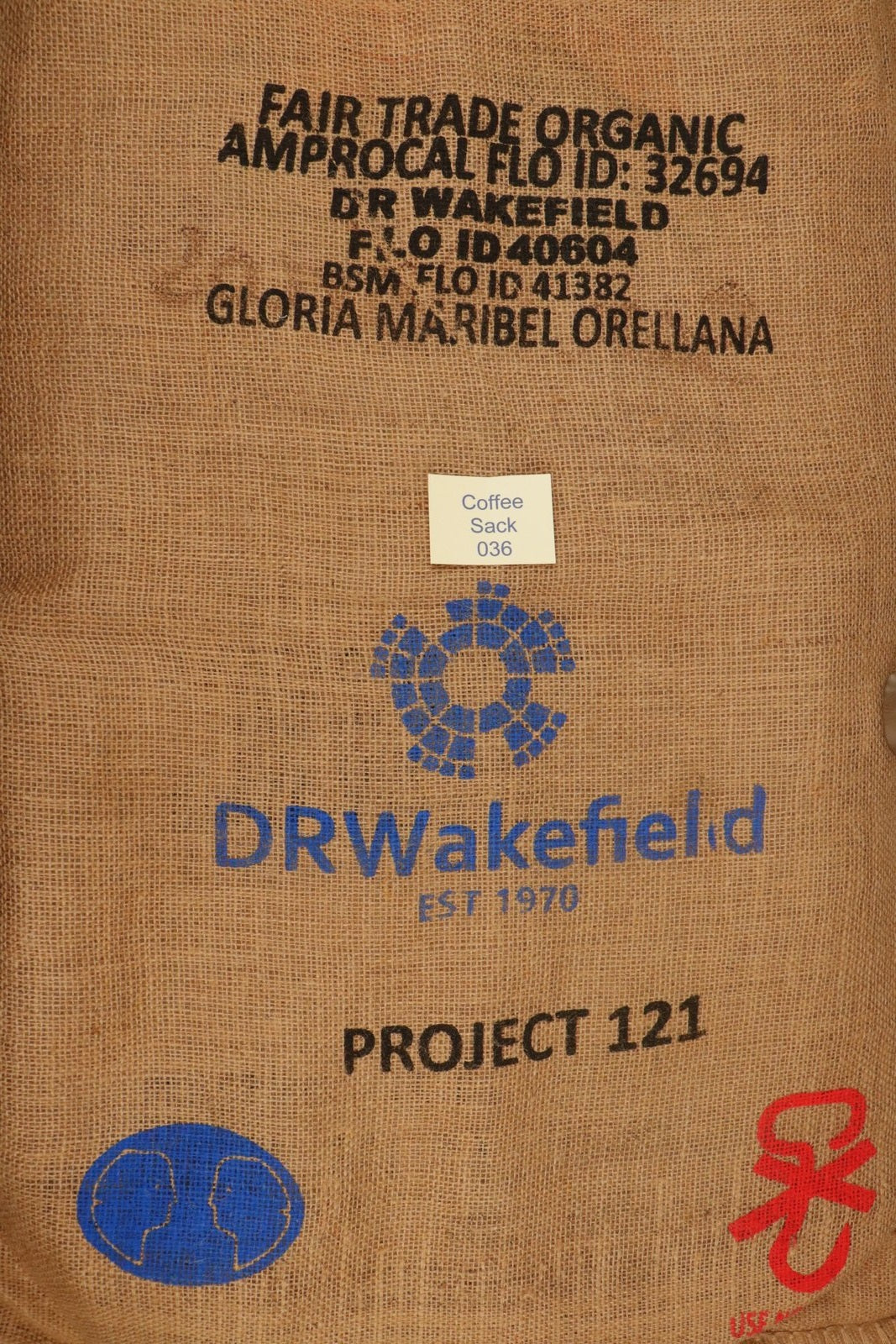 Honduran Hessian Coffee Sack 036 Previously Held Green Beans Many Uses 036