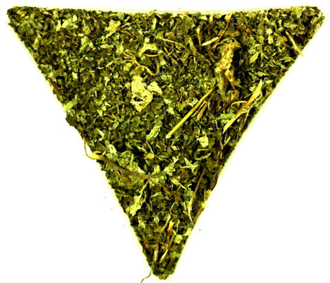 Lemon Balm Tea Melissa Officinalis Wonderful For Relaxation And Calming Gently Stirred