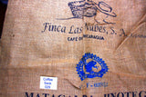 Nicaraguan Hessian Coffee Sack 029 Previously Held Green Beans Many Uses 029