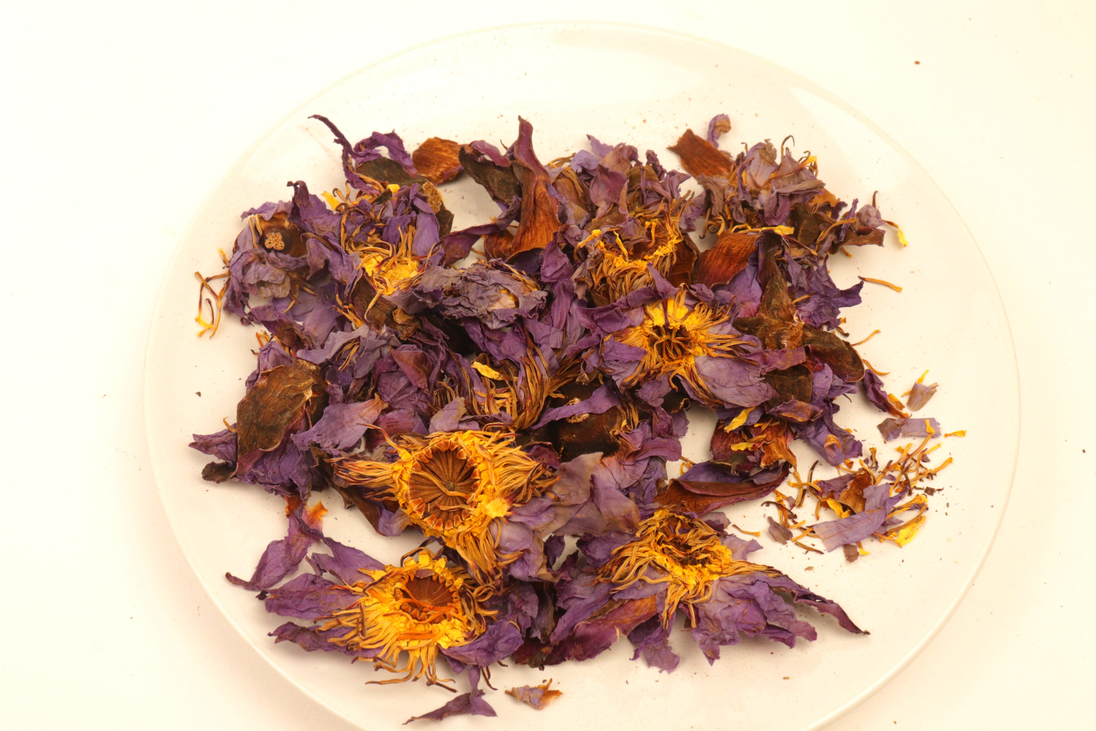 Blue Lotus Flower Tea Eye of Horus Improve Sleep Reduce Anxiety Whole Flowers