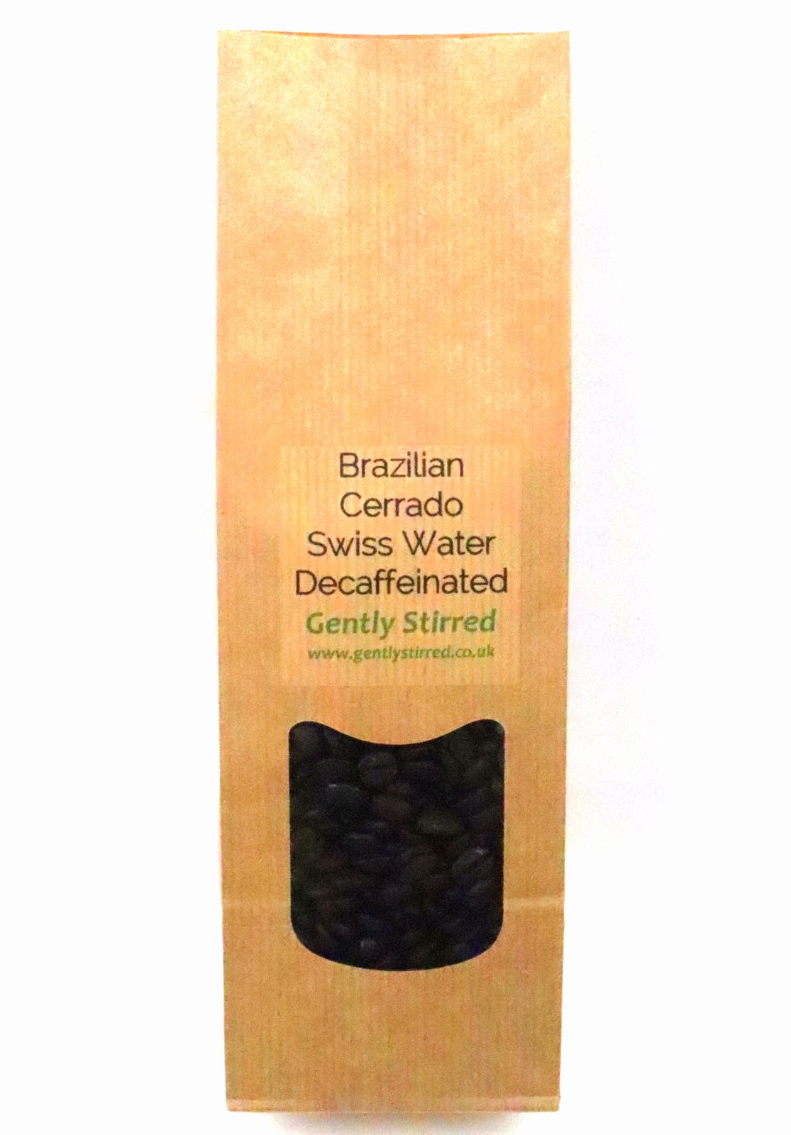 Brazilian Cerrado Swiss Water Decaffeinated Whole Coffee Bean Rainforest Great Taste