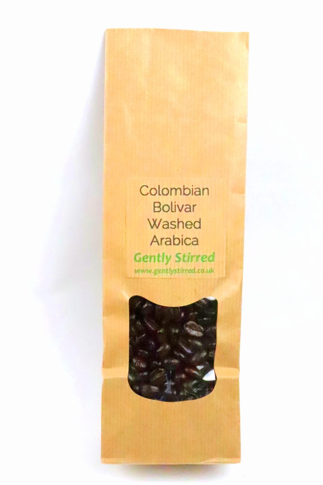 Colombian Bolivar Washed Arabica Whole Coffee Bean Dark Roasted Great Taste Inexpensive