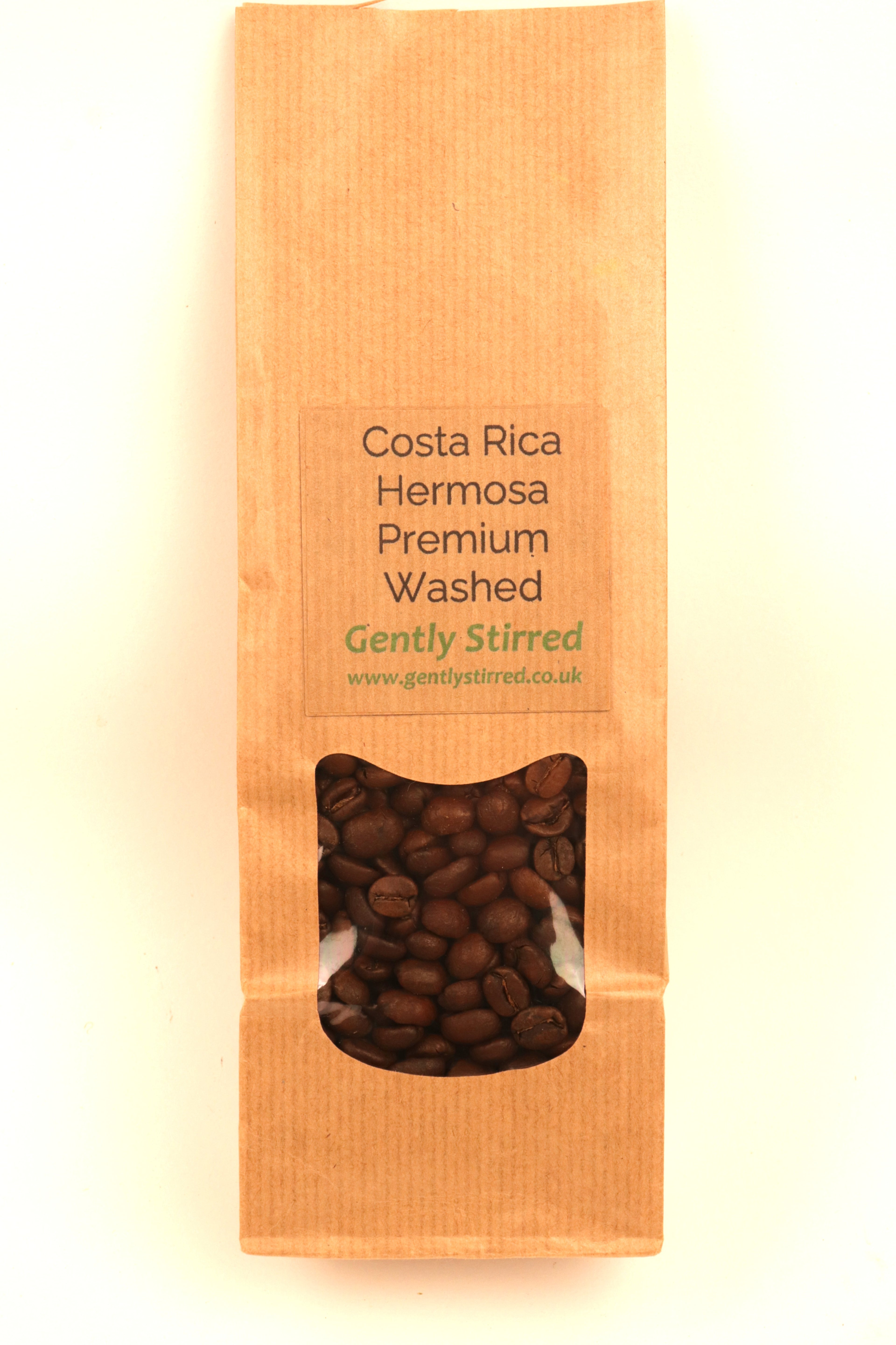 Costa Rican Hermosa Premium Washed Whole Coffee Beans Medium Roast Freshly Ground