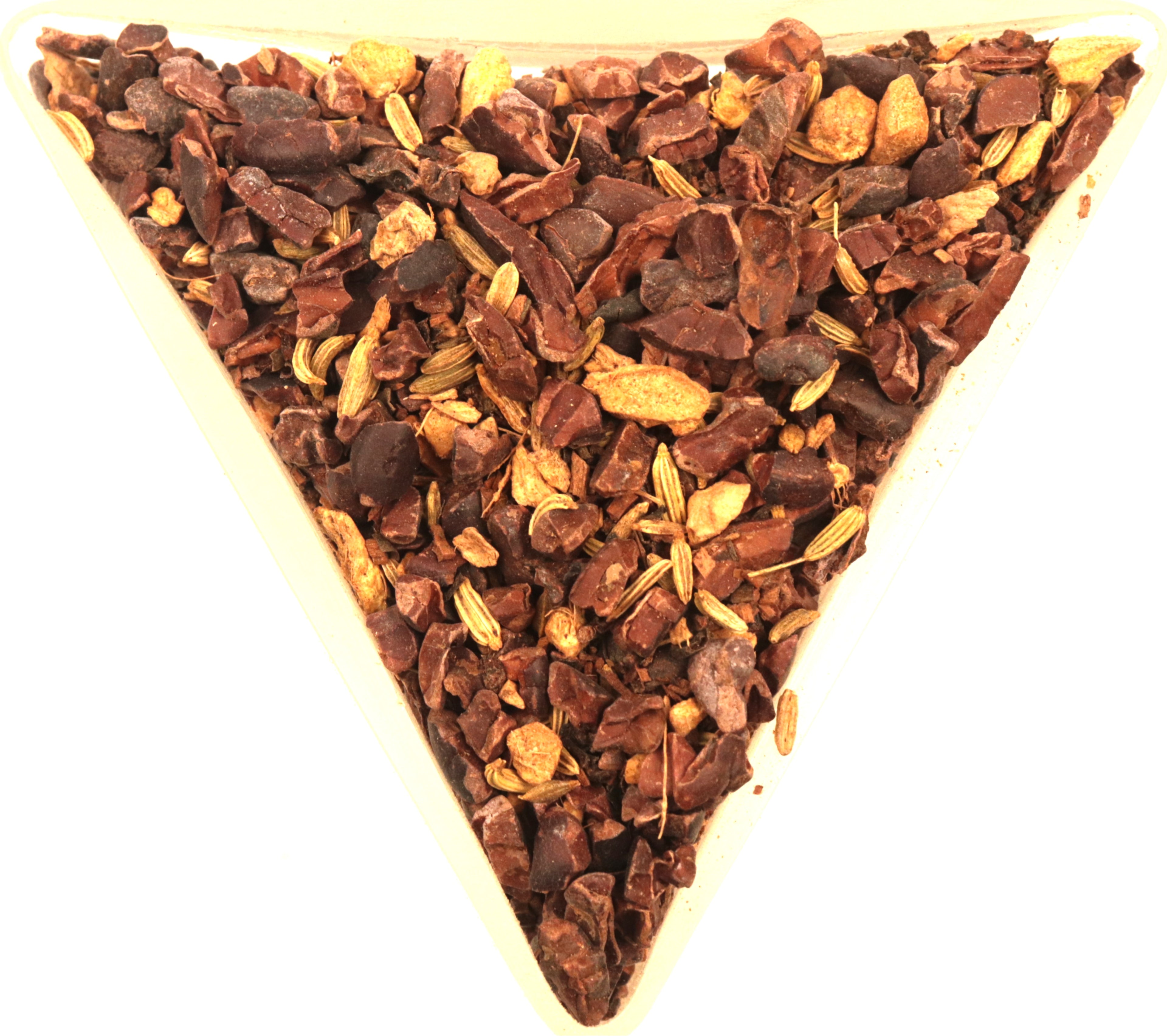 Ginger and Cacao Herbal Tea Healthy Spectacular Tasting Fantastic Drink
