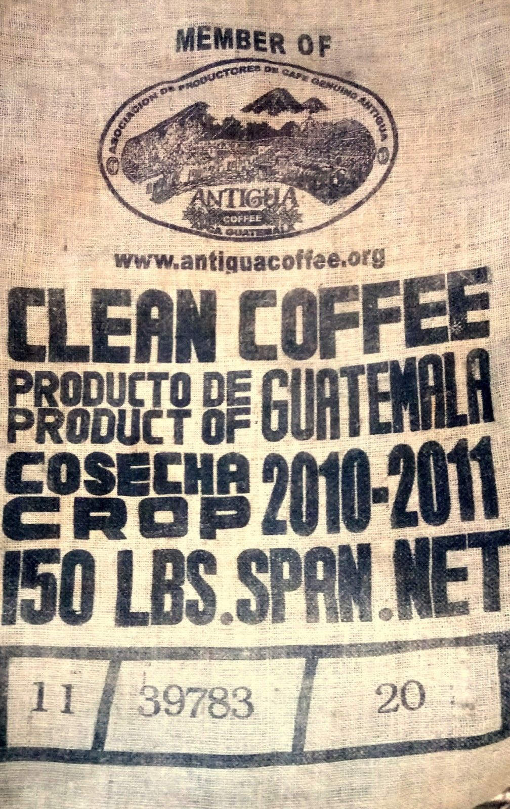 Guatemala Genuine Antigua Santa Clara Whole Bean Gently Stirred