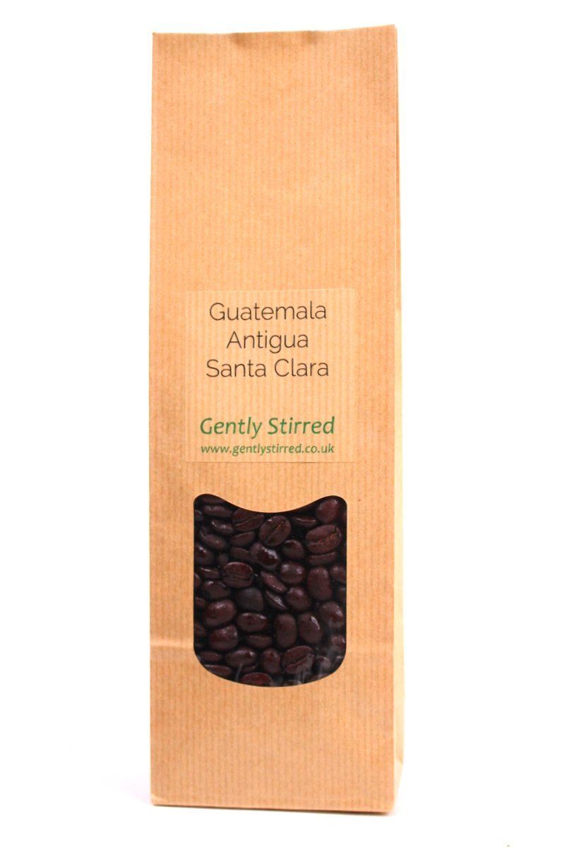 Guatemala Genuine Antigua Santa Clara Whole Bean Gently Stirred