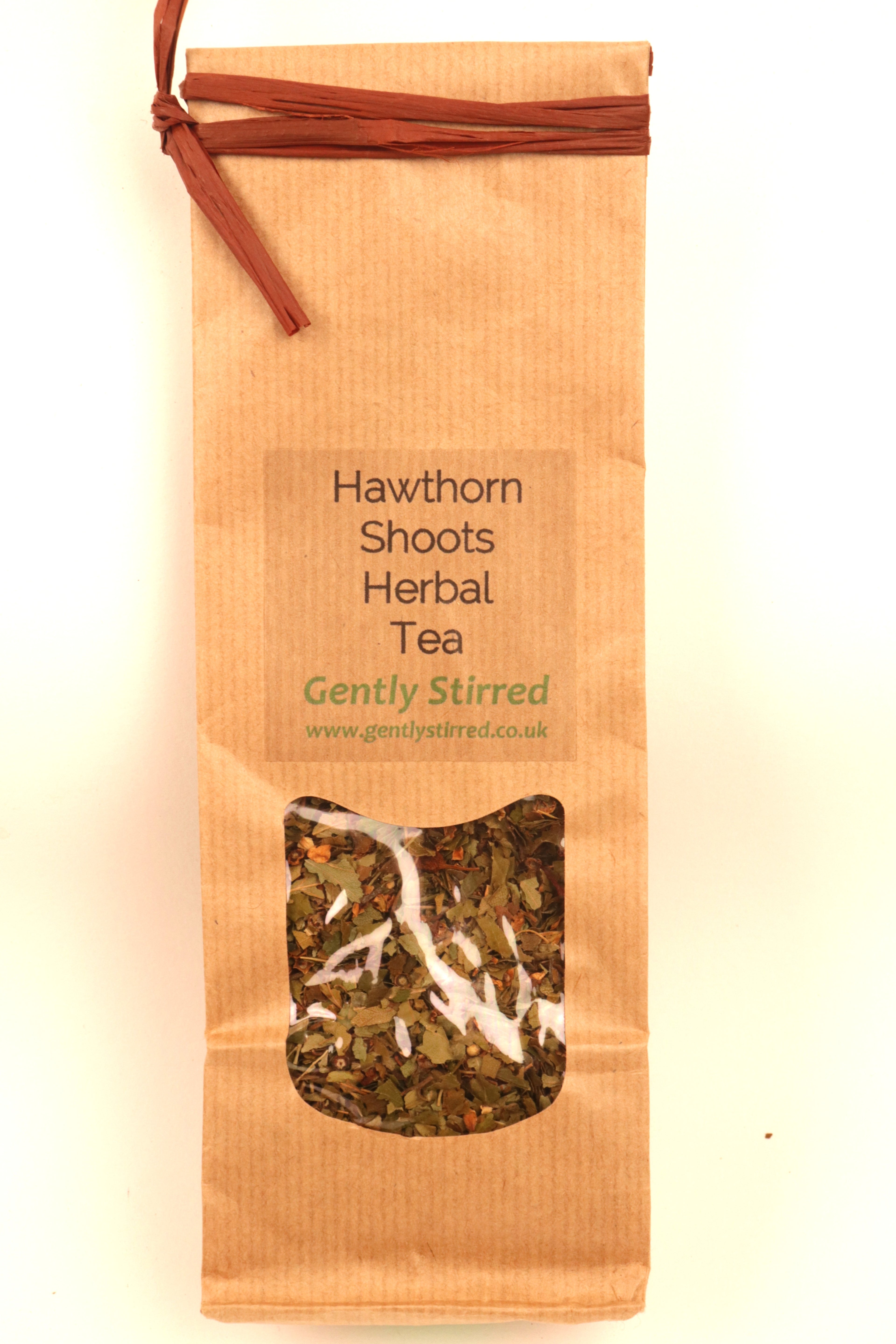 Hawthorn Shoots Herbal Loose Leaf Tea Tisane Infusion Anti-inflammatory Anxiety