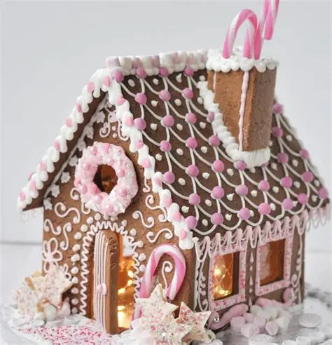 Witches Gingerbread House Black Tea Infusion Not Just For Halloween Hexenhauschen