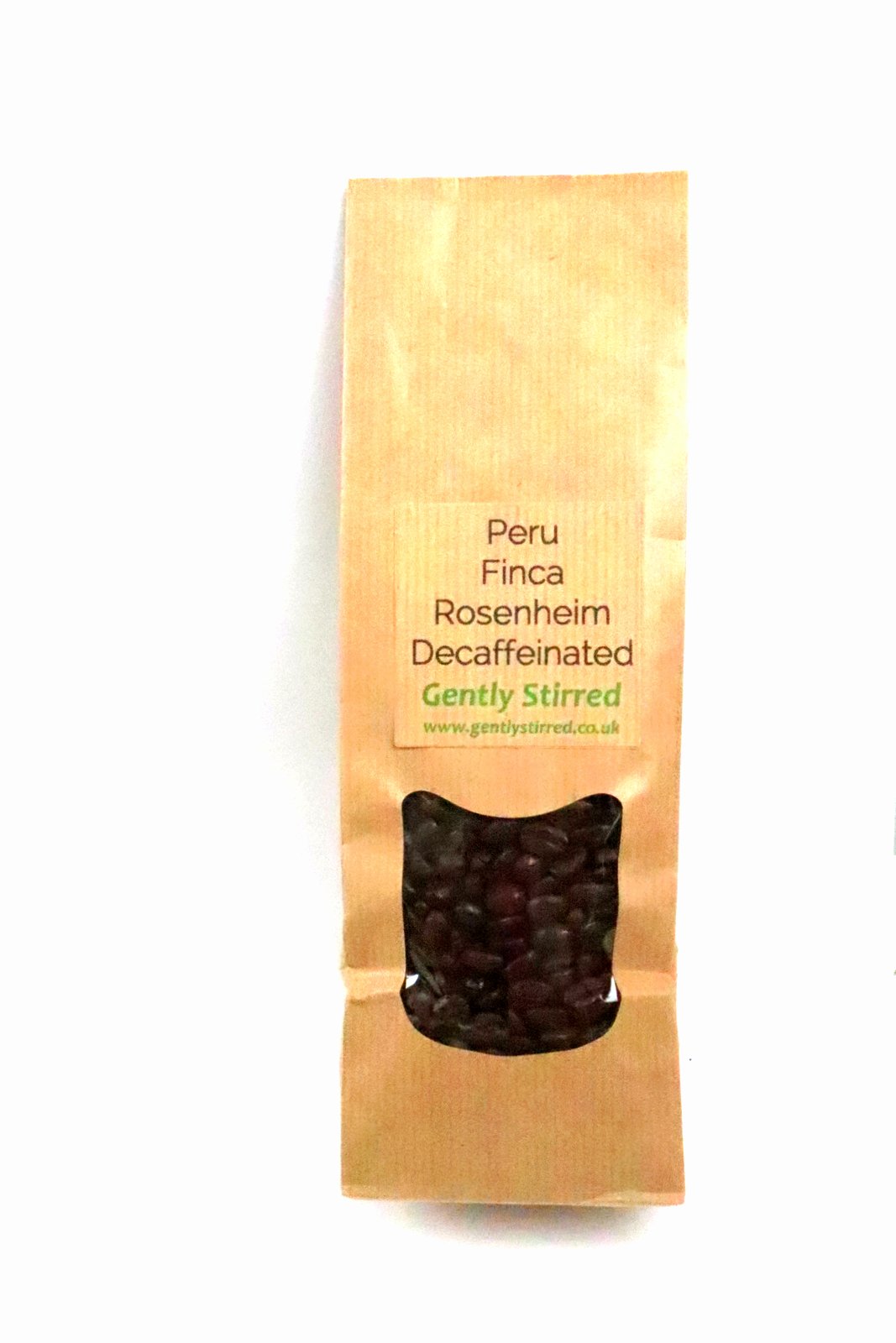 Peruvian Finca Rosenheim Decaffeinated SHB EP Whole Coffee Bean Medium Roasted