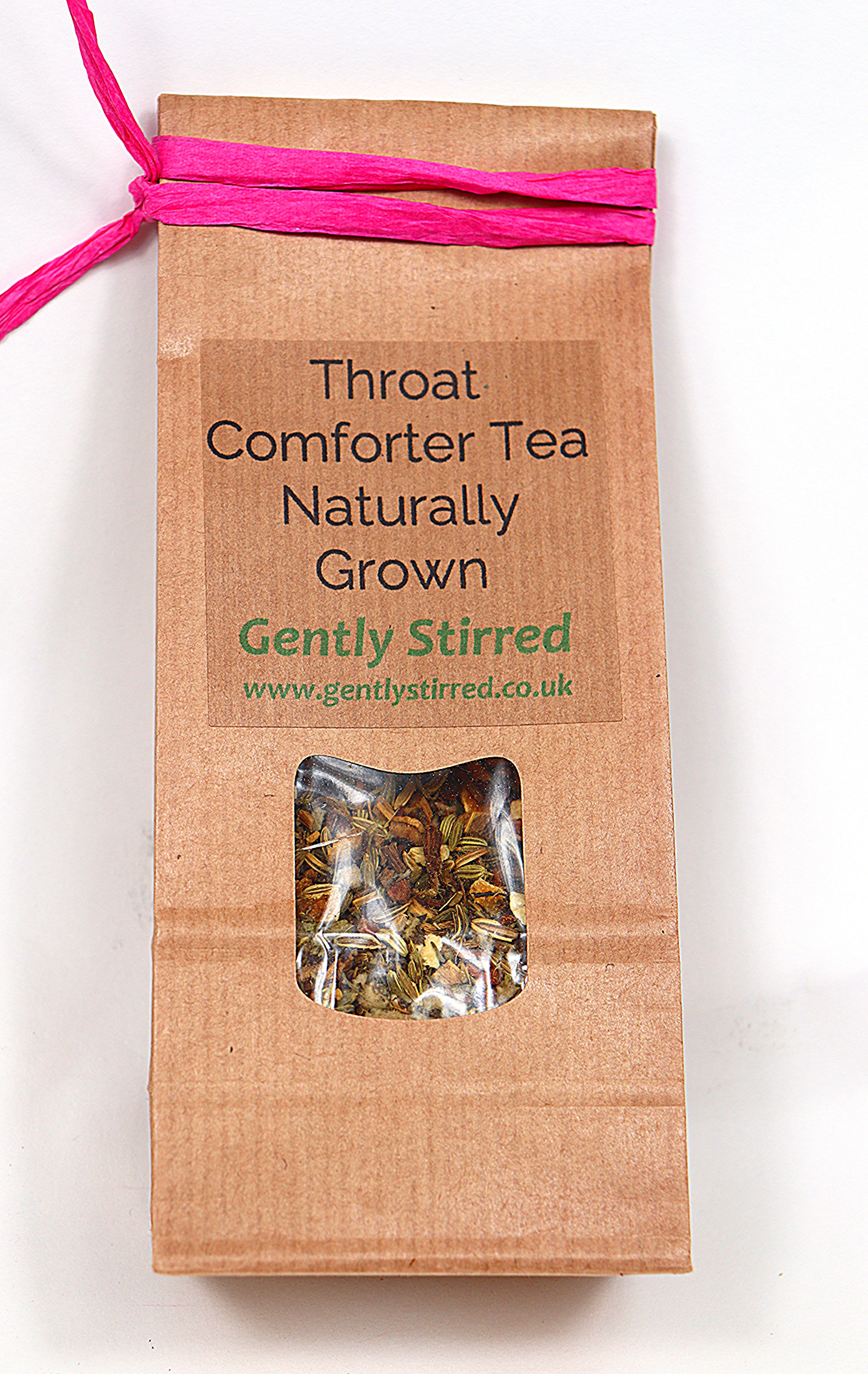 Throat Comforter Tea Naturally Grown Herbal Tea Infusion Wonderful Taste Flavour