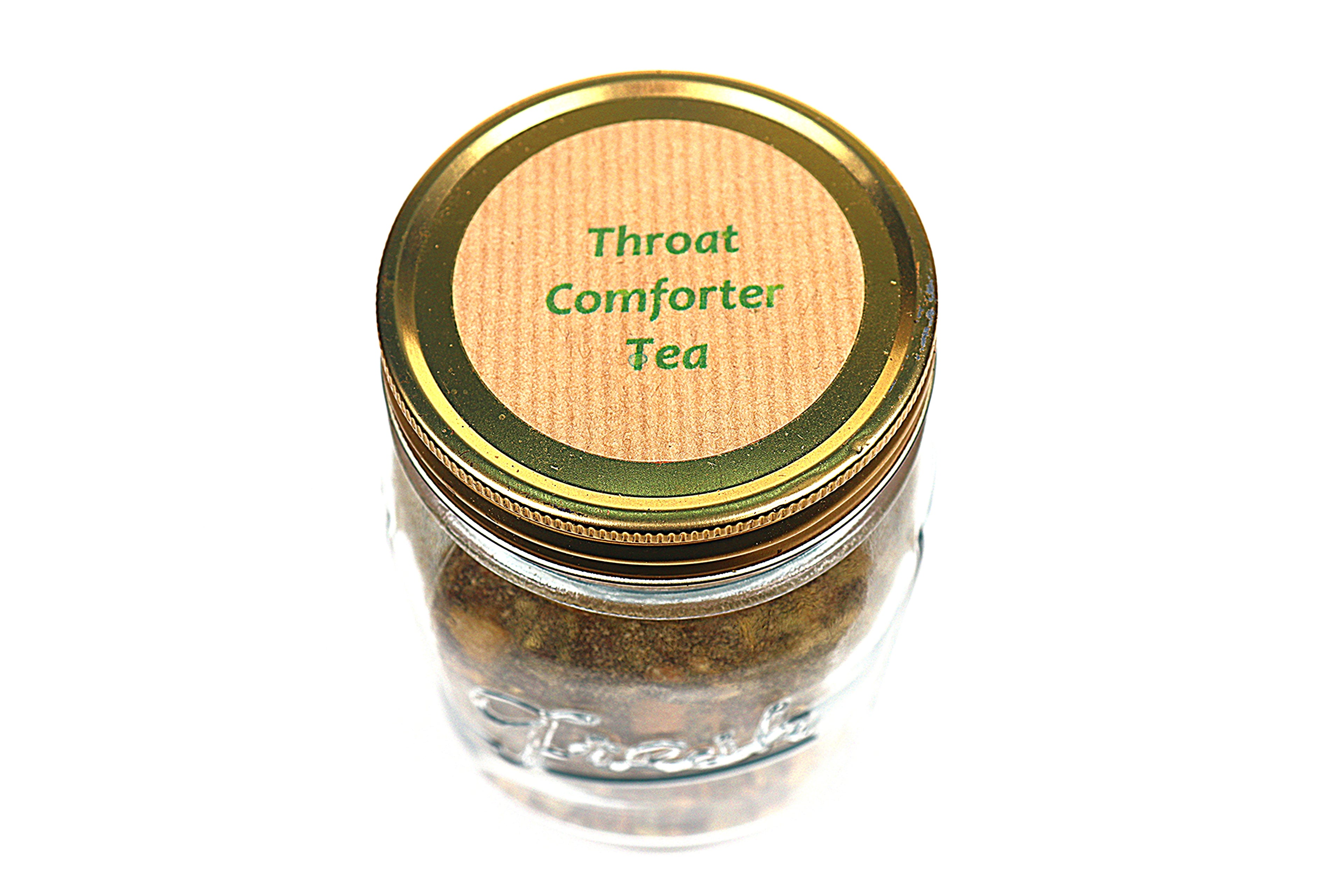 Throat Comforter Tea Naturally Grown Herbal Tea Infusion Wonderful Taste Flavour