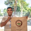 Timor-Leste Hand Picked Natural Whole Coffee Beans Medium Dark Roasted Coffee