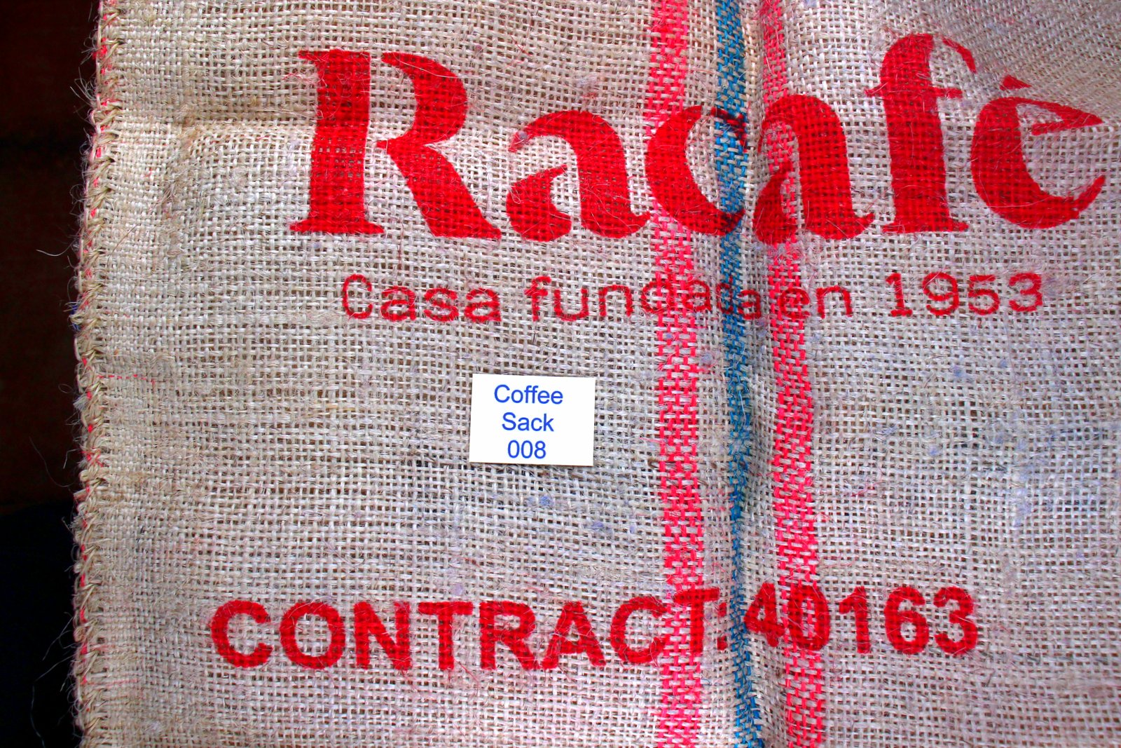 Colombian Hessian Coffee Sack 008 Previously Held Green Beans Many Uses 008