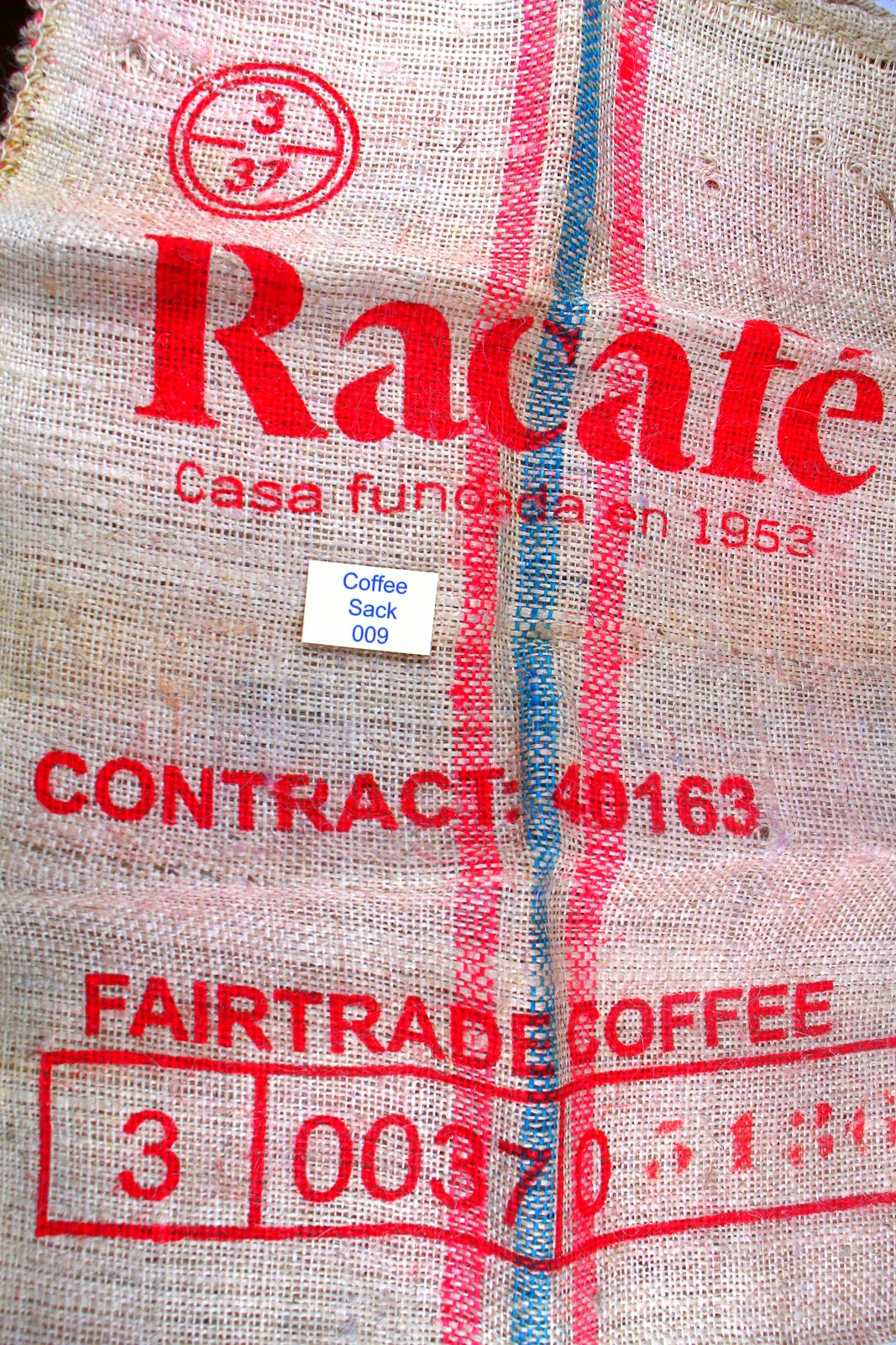 Colombian Hessian Coffee Sack 009 Previously Held Green Beans Many Uses 009