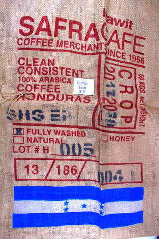 Honduran Hessian Coffee Sack 016 Previously Held Green Beans Many Uses 016