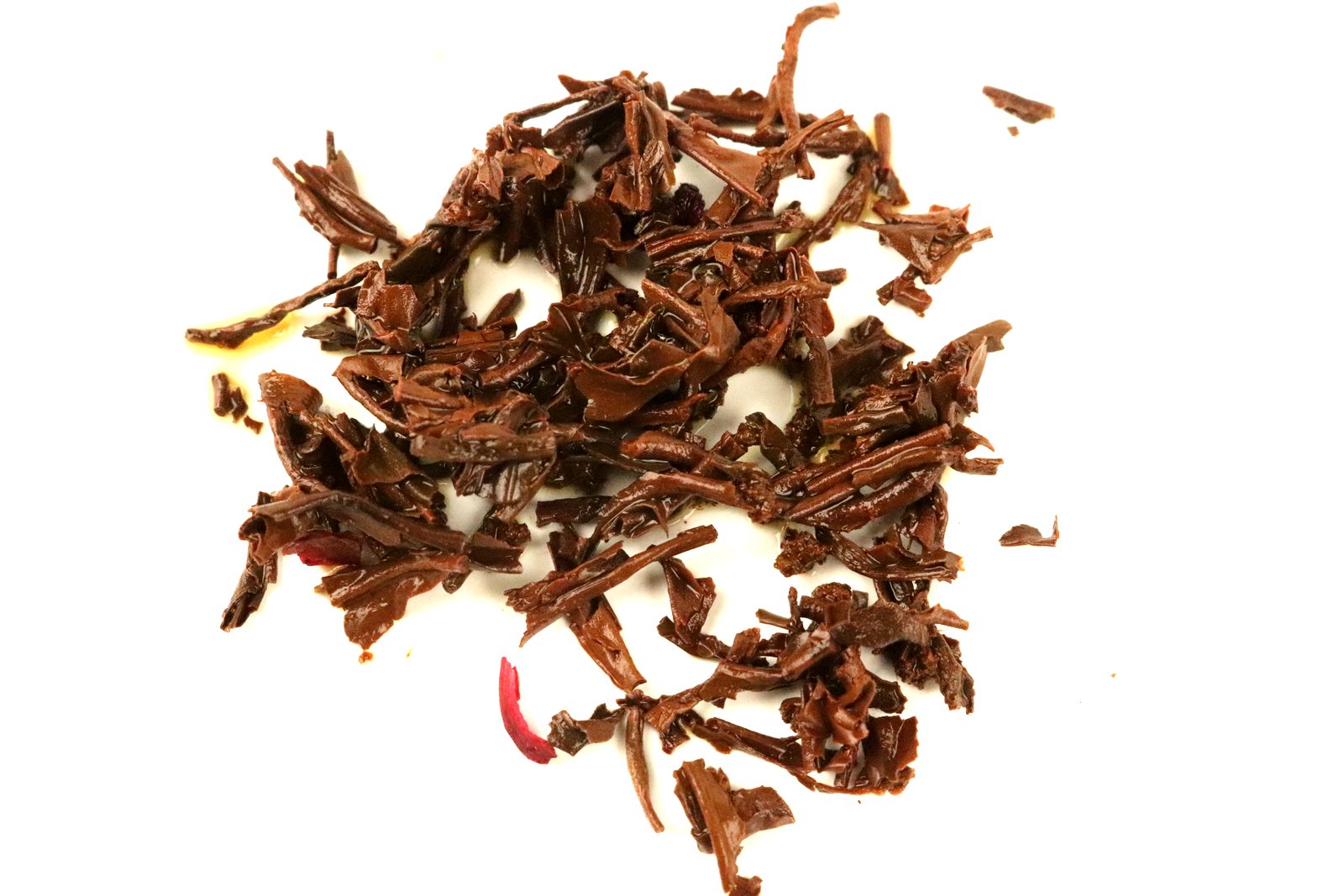 Assam Cherideo Purbat Orange Pekoe Organic Loose Leaf Black Tea Gently Stirred