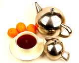 Indian Assam Kamakhya Orange Pekoe Loose Leaf Quality Tea Gently Stirred