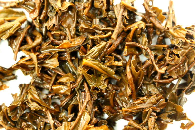 Assam Autumnal Orange Pekoe Grade 1 Loose Leaf Black tea Gently Stirred