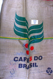 Brazilian Hessian Coffee Sack 027 Previously Held Green Beans Many Uses 027