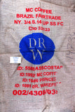 Brazilian Hessian Coffee Sack 033 Previously Held Green Beans Many Uses 033