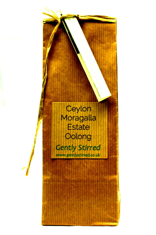 Ceylon -Moragalla Estate- Oolong Tea - The Most Perfect Afternoon Tea - Traditional And Healthy - Gently Stirred
