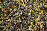 Chill Out Lavender Loose Leaf Herbal Tea Gently Stirred 