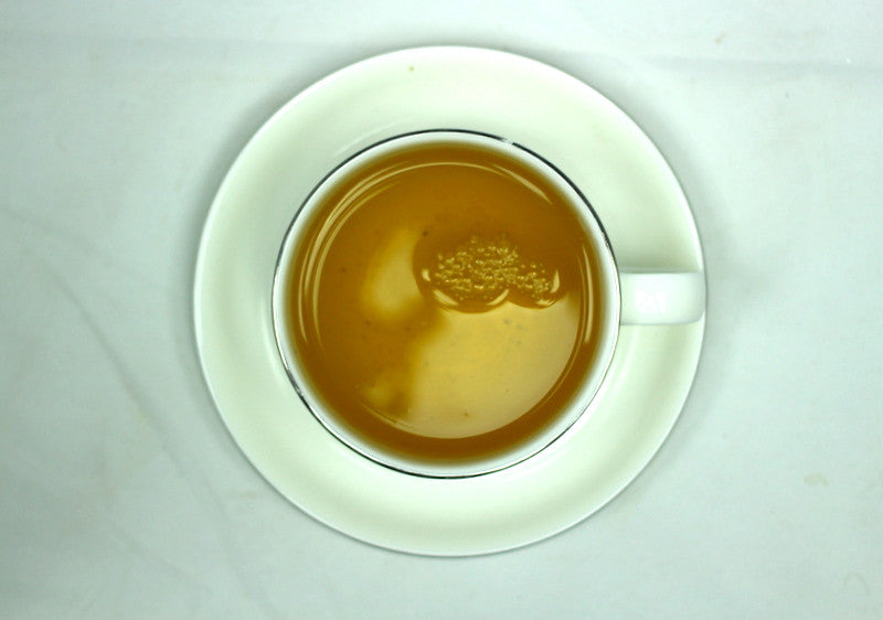 Gunpowder - Hand Rolled - Chinese Loose Leaf Green Tea - Explode Some Healthy Living - Gently Stirred