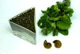 Gunpowder - Hand Rolled - Chinese Loose Leaf Green Tea - Explode Some Healthy Living - Gently Stirred