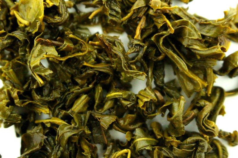 Gunpowder - Hand Rolled - Chinese Loose Leaf Green Tea - Explode Some Healthy Living - Gently Stirred
