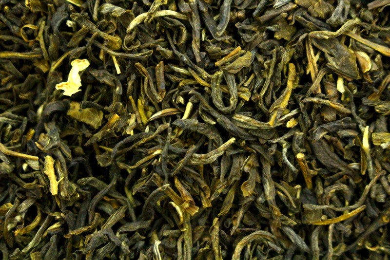 Chinese - Jasmine Celestial - Loose Leaf Green Tea - Heavenly Scented - Healthy Traditional Tea - Gently Stirred