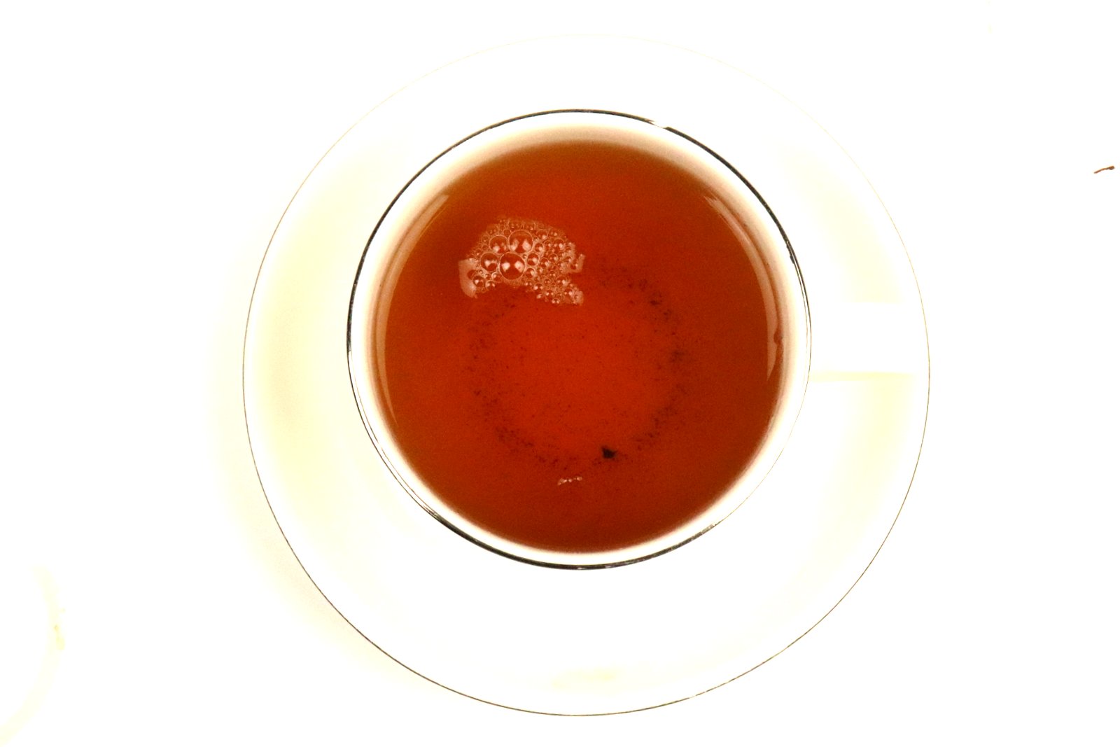 Chinese Organic Orange Pekoe Black Decaffeinated Loose Leaf Tea Gently Stirred