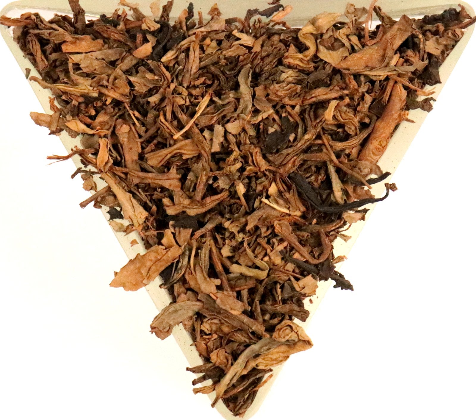 Chinese Organic Orange Pekoe Black Decaffeinated Loose Leaf Tea Gently Stirred