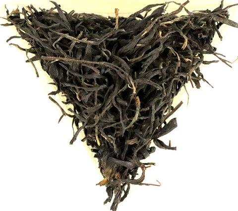 Chinese Purple Tea Loose Leaf Healthy Anthocyanin Antioxidant Free Radical Gently Stirred