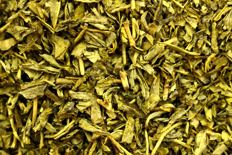 Chinese Sencha - Decaffeinated - Orange Pekoe - Loose Leaf - Green Tea - Good Rounded Flavour - Gently Stirred