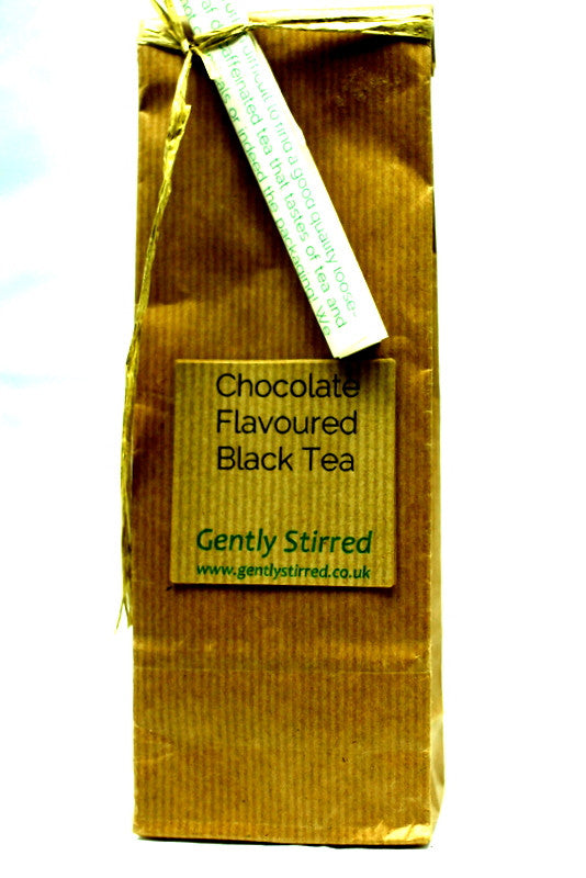 Chocolate Flavoured Quality Black Tea - A Non-fattening Tea with a Wonderful Aroma - Gently Stirred