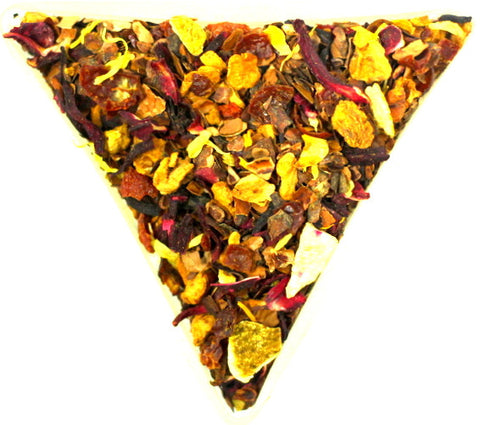 Chocolate and Strawberry Organic Fruit Infusion Fruit Tea Tisane Caffeine Free Healthy Gently Stirred