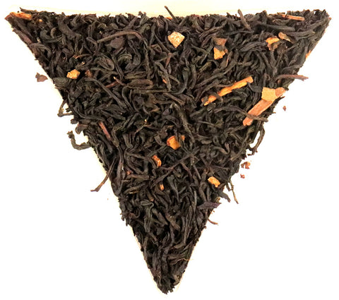 Cinnamon Flavoured Loose Leaf Black Tea Gently Stirred