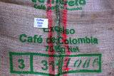 Colombian Hessian Coffee Sack 025 Previously Held Green Beans Many Uses 025