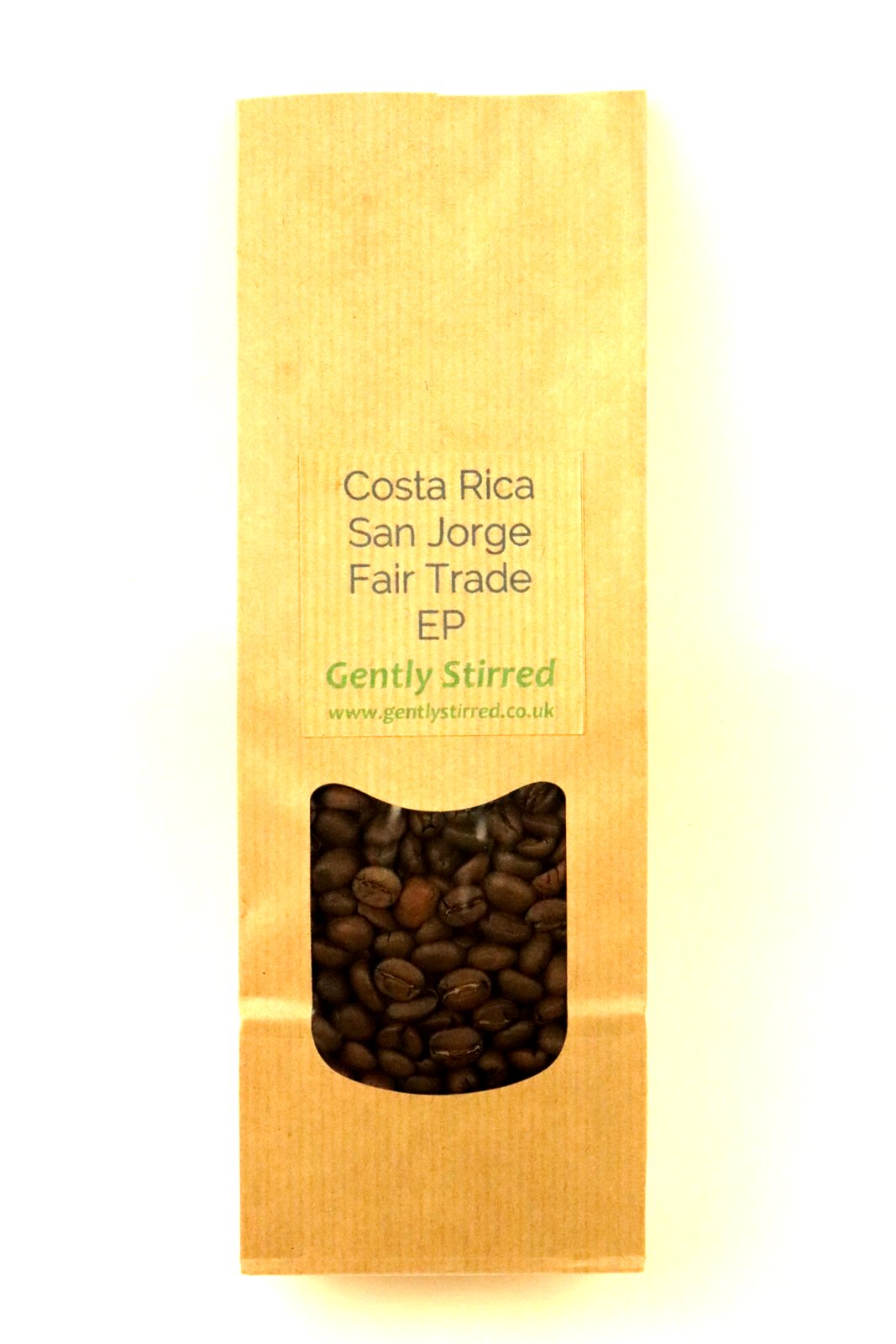 Costa Rica San Jorge Fair Trade EP Whole Coffee Beans Medium Roast