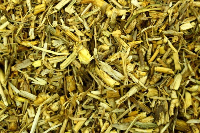 Pure Organic Couch Grass Loose Leaf Tea Or Tisane Praised By Culpeper For Cystitis Amongst Other Things - Gently Stirred