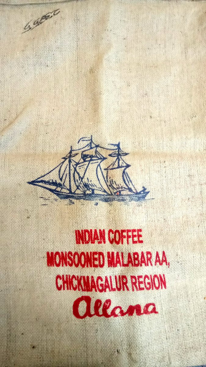 Indian Monsooned Malabar Medium Roast Coffee Gently Stirred