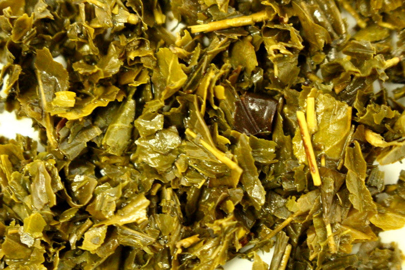 Earl Grey - Decaffeinated - Sencha - Healthy - Green Tea with Bergamot Oil - Gently Stirred