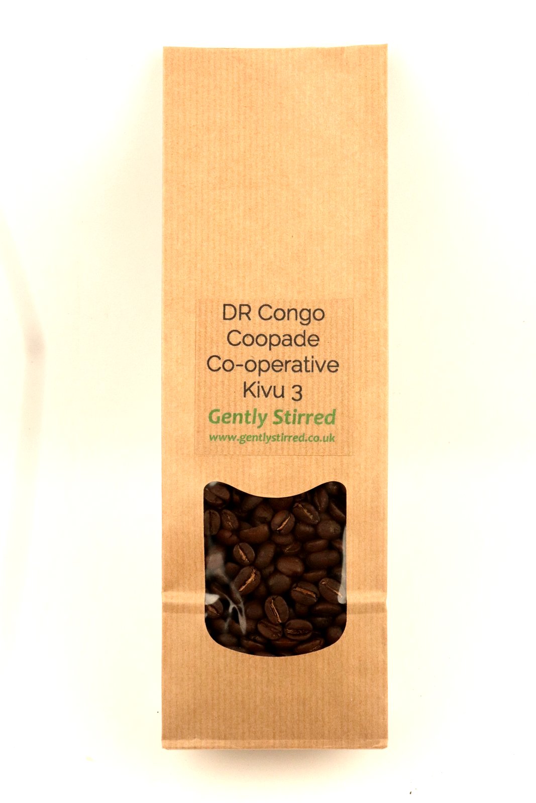 DR Congo Coopade Coop Kivu 3 Coffee Beans Medium Roast Fair Trade UTZ