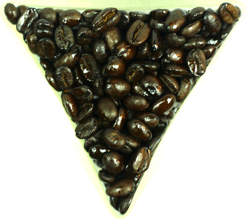 Dominican Republic Washed Barahona A Grade Dark Roast Whole Bean Coffee Gently Stirred