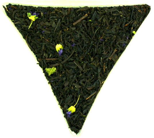 Earl Grey Blue Lady Citrus Special Loose Leaf Black Tea Gently Stirred