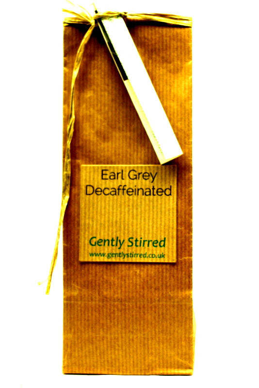 Decaffeinated Earl Grey - Loose Leaf - Black Tea -Traditional Bergamot Flavour - Gently Stirred